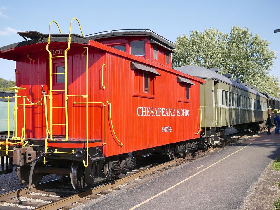 Hocking Valley Scenic Railway caboose